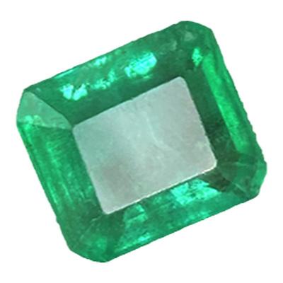 福双临赞比亚天然祖母绿戒指吊坠