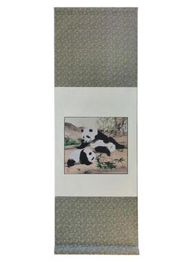 成都国宝大熊猫蜀绣纪念品