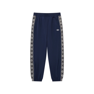 【鹿晗同款】茵宝（umbro）官方男女同款英格兰钻石串标休闲裤