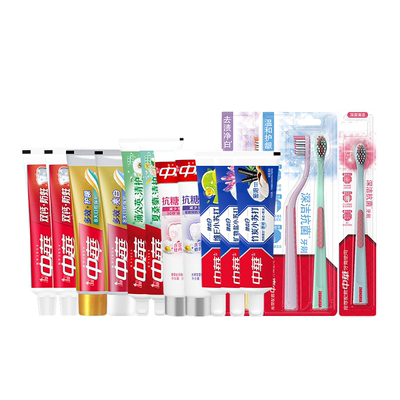 【任选6件】中华牙膏美白护龈