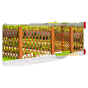 菜园围栏栅栏庭院子花园户外防腐木栅栏家用鸡狗果园护栏篱笆围挡