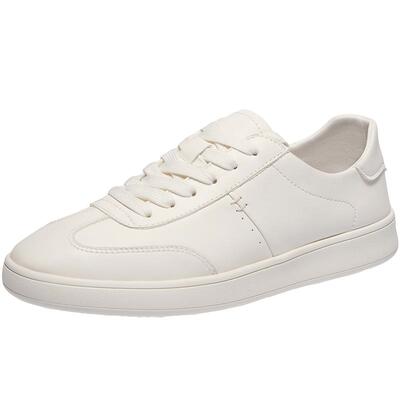 百丽男鞋百搭小白鞋2024