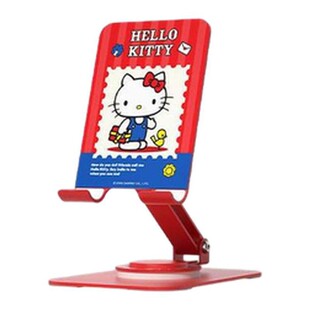 hellokitty联名手机支架桌面铝合金折叠多功能便携库洛米手机架平板ipad支撑架伸缩桌上可爱360度旋转