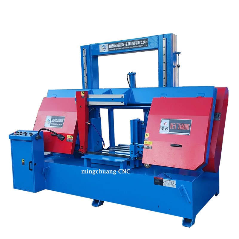 出口品质现货直发GB4265大型龙门金属带锯床锯切650mm直径圆钢