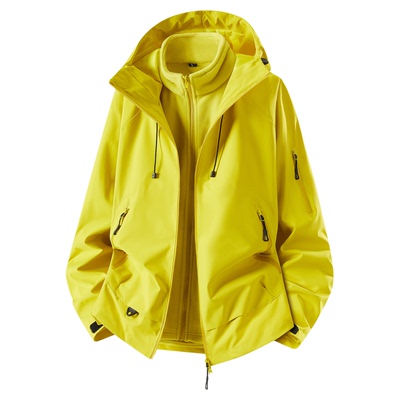 稻草人冲锋衣女款2025新款秋冬户外防风防水登山服外套情侣款男款