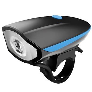 自行车灯前灯夜间手电筒山地车单车车灯夜骑儿童骑行装备喇叭尾灯