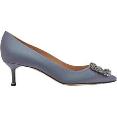 MANOLOBLAHNIK女士方扣高跟鞋