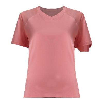 大码瑜伽服2025新款上衣女普拉提训练短袖运动t恤速干跑步健身衣