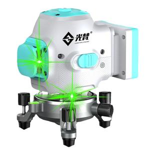 光梵12线水平仪绿光红外线室外专用高精度强光细线激光贴墙平水仪