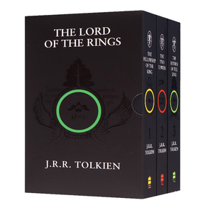 现货 魔戒三部曲 英文原版小说 The Lord of the Rings 霍比特人指环王魔戒托尔金作品 奇幻小说 电影原著便携版 J. R. R. Tolkien