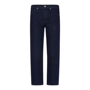 7 For All Mankind女春夏新款高腰修身九分直筒牛仔裤STRAIGHT
