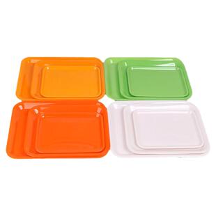 蒙氏生活辅助教具塑料工作托盘蒙台梭利幼儿园早教中心教学收纳盘