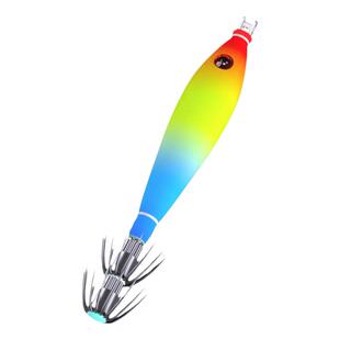 吹筒神器夜光鱿鱼钩双伞墨鱼软布卷木虾假饵火箭墨八爪仔不锈钢荧