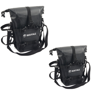 适用本田 CB650R改装防水护杠包摩旅挂包鸷道CB190SS防泥车身边包