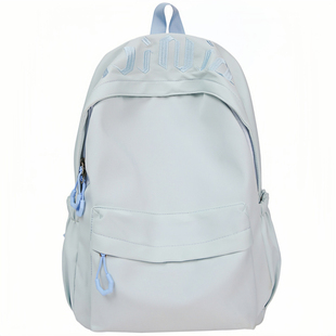 书包初中女生高颜值小众ins风休闲简约旅游双肩包高中生尼龙背包