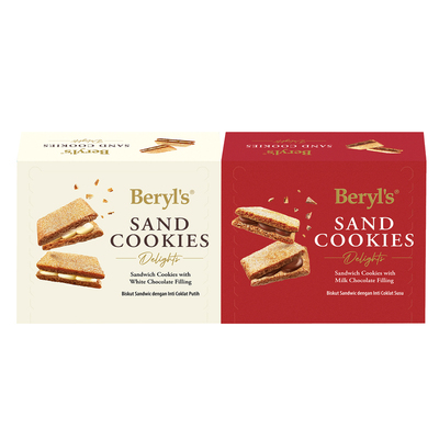 beryls巧克力夹心三明治饼干72g