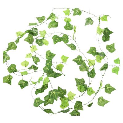 仿真爬山虎叶绿萝西瓜藤条藤蔓绿叶假花水管道吊顶缠绕装饰假绿植
