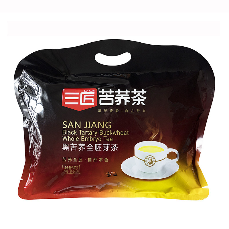 三匠苦荞茶胚芽500g四川袋装