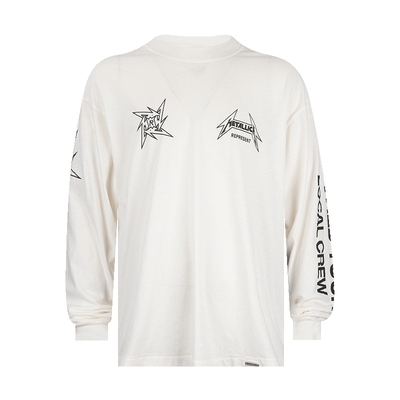 represent男经典休闲长袖T恤