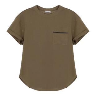 BC/Brunello Cucinelli 春夏款女士短袖圆领T恤银泰百货 301574
