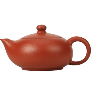 正宗宜兴紫砂凤雏西施原矿大红袍朱泥手工功夫茶具可提可转可凤鸣