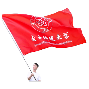 定制旗帜订制班旗制作少先队队旗校旗流动红旗运动会旗子带杆毕业横幅应援大旗团旗共青团彩旗手拉旗户外手摇