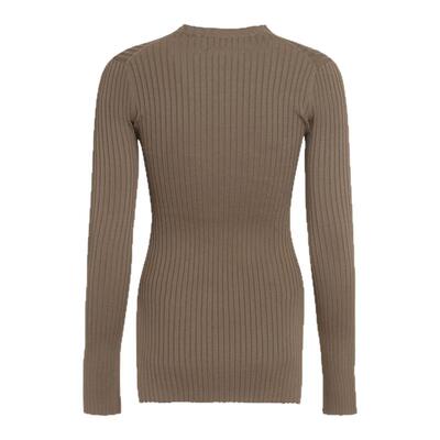 Nanushka 秋冬款女士净版侧开衩高弹针织衫银泰百货精品 301596