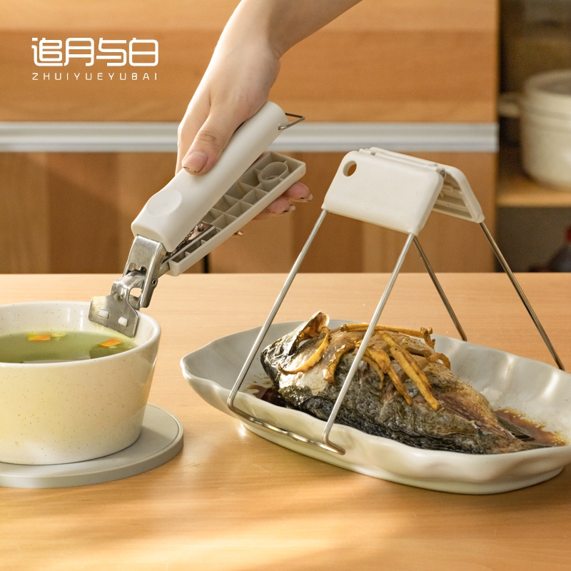 夹盘子防烫夹防滑手套菜夹取提碗盘取蒸锅家用夹器盘蒸碗取厨房夹