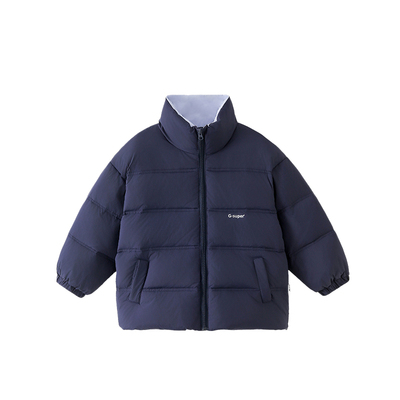 男童羽绒服2025秋冬新款儿童男孩三防白鸭绒外套保暖上衣冬装