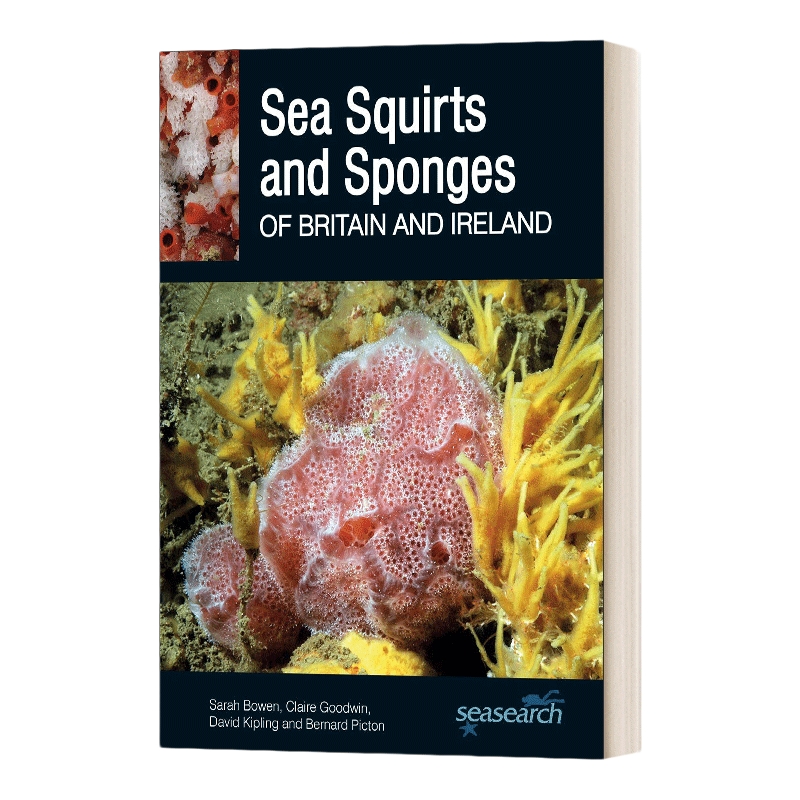 英文原版 Sea Squirts and Sea Sponges of Britain and Ireland 英国和爱尔兰的海鞘和海海绵 英文版 进口英语原版书籍