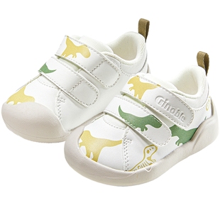 基诺浦机能鞋2025年秋季新款婴幼儿童鞋男女宝宝鞋婴儿鞋子GB2483