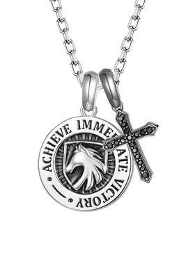 sinceyou马到成功项链男士纯银