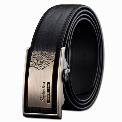 七匹狼官方正品/内穿式皮带真皮