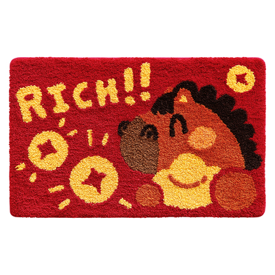 【新式中国红】大江浴室吸水地垫