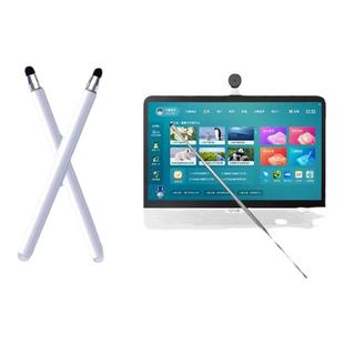 适用添添闺蜜机27寸大平板伸缩笔小度平板手写笔专用加长55cm教鞭触屏笔通用电容笔收纳盒家用舔舔追剧触屏笔