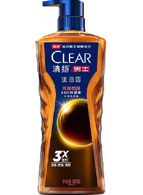 清扬男士古龙香氛沐浴露600g