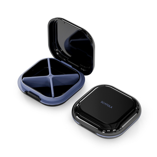 日式药盒便携分装收纳盒一日三餐密封装药片小分药盒随身一周七天