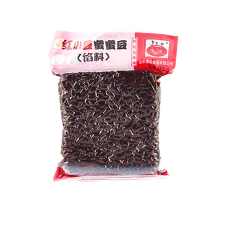 红小豆糖纳豆糖纳红豆熟红豆蜜蜜豆即食奶茶店专用双皮奶配料500g