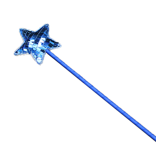 新年皇冠魔法棒男女花童亮片星星手杖演出生日拍照道具仙女棒