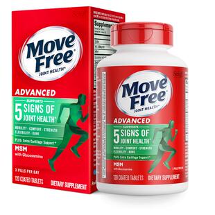 益节MoveFree氨糖软骨素钙片维骨力氨基葡萄糖美国原装进口旗舰店