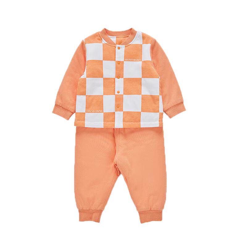 良良婴儿哈衣新生儿衣服宝宝连体衣包屁衣秋冬爬服纯棉透气保暖