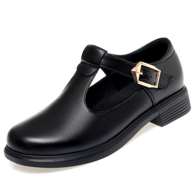 中年皮鞋真皮软底妈妈跳舞鞋单鞋