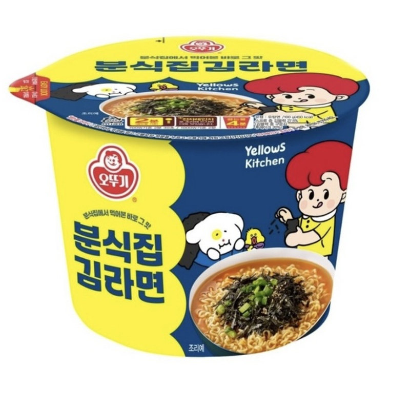 韩国直邮不倒翁鸡蛋拉面100g
