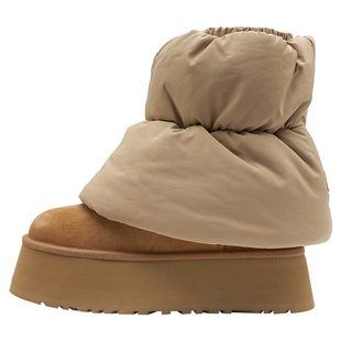 UGG CLASSIC MINI女款百搭栗色防滑保暖厚底双面袜雪地靴1158275
