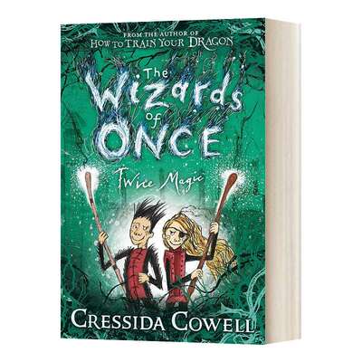 英文原版小说 The Wizards of Once Twice Magic 魔境奇谭2 双倍魔力 英文版 进口英语原版书籍