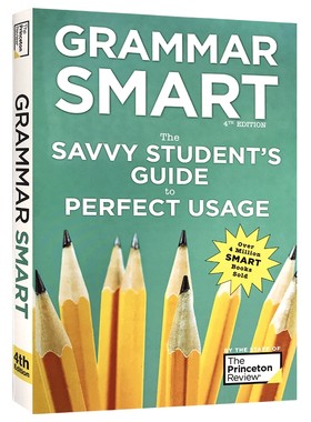 Grammar Smart 英文原版 聪明学英语语法 普林斯顿 SAT GRE 托福考试 英文版进口工具书 提高语法技巧英语书籍