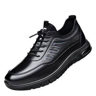 意尔康男鞋2026年春季新款真皮软底透气防滑男士运动跑步休闲皮鞋