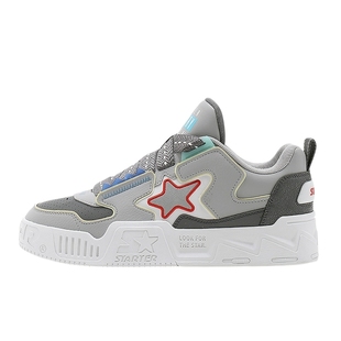 丁程鑫同款板鞋STARTER像素电玩鞋男女款厚底增高音浪休闲运动鞋