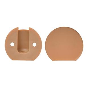 房车改装车救护车吊柜柜门家具专用配件二合一圆形连接件圆角码