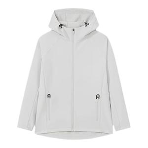 拓路者软壳衣女2024秋新款收腰显瘦中长款后背活页防风保暖外套